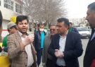 شهردار اسبق یاسوج و توزیع اقلام بهداشتی و ضد عفونی کننده بین راننده های تاکسی یاسوج و مردم