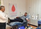 اهداء خون توسط تعدادی از کارکنان مخابرات منطقه کهگیلویه وبویراحمد