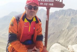 فتح دو قلّه برف انبار قم و دومیر مشهد اردهال توسط کوهنورد فرهنگی چرامی