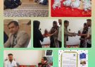 دیدار سرپرست اداره کل بیمه سلامت استان کهگیلویه و بویراحمد با خانواده ای که صاحب فرزندان چهار قلو شدند