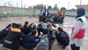 همزمان با سراسر کشور برگزاری مانور زلزله در آموزشگاه های شهرستان کهگیلویه