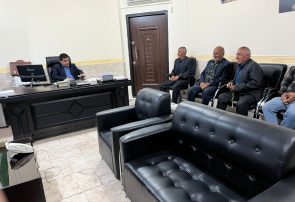 دیدار مردمی فرماندار لنده با شهروندان