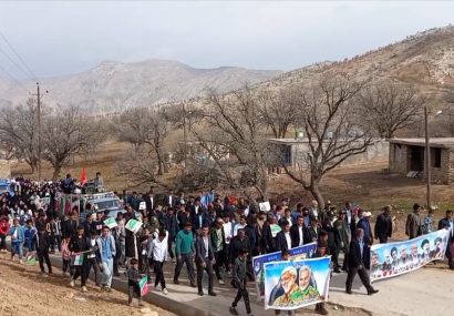 حماسه مردم بخش زیلایی امروز ۲۲بهمن۱۴۰۴+فیلم