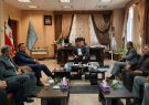 دیدار محمد بهرامی با رئیس‌کل دادگستری و دادستان مرکز استان در هفته قوه قضائیه