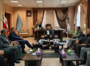 دیدار محمد بهرامی با رئیس‌کل دادگستری و دادستان مرکز استان در هفته قوه قضائیه