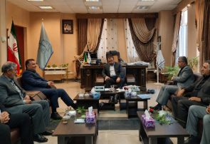 دیدار محمد بهرامی با رئیسکل دادگستری و دادستان مرکز استان در هفته قوه قضائیه