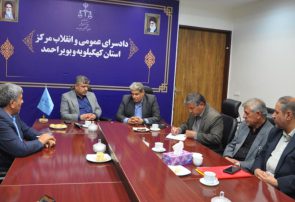 دیدار مدیرکل تعاون، کار و رفاه اجتماعی کهگیلویه و بویراحمد با دادستان مرکز استان کهگیلویه و بویراحمد؛ تأکید بر شفافیت و حمایت قضایی از اشتغال