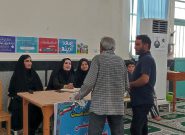 برپایی میز خدمت بهزیستی در مصلای نماز جمعه لنده برپایی میز خدمت بهزیستی در مصلای نماز جمعه لنده