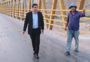 آغاز عملیات اجرایی تعمیرات اساسی پل بزرگ اتصال شهرستانهای لنده و کهگیلویه