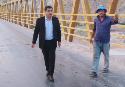 آغاز عملیات اجرایی تعمیرات اساسی پل بزرگ اتصال شهرستانهای لنده و کهگیلویه