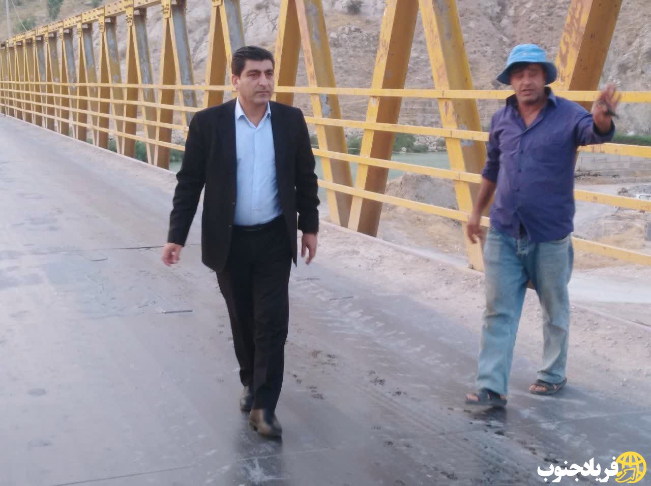 آغاز عملیات اجرایی تعمیرات اساسی پل بزرگ اتصال شهرستانهای لنده و کهگیلویه آغاز عملیات اجرایی تعمیرات اساسی پل بزرگ اتصال شهرستانهای لنده و کهگیلویه