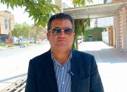 کمربندی اول دهدشت در مسیر بهسازی؛ اجرای پروژه سنگ‌فرش پیاده‌روها