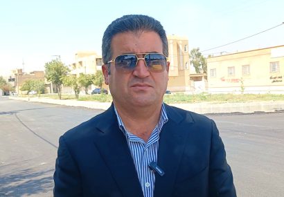 گام بلند شهرداری دهدشت برای آبادانی شصتدستگاه؛ از سنگفرش پیادهروها تا آسفالت معابر