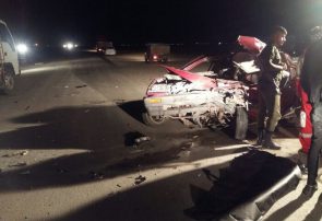 برخورد سمند با ۱۳ خودرو در یاسوج؛ ۲ نفر جان باختند
