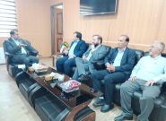دیدار اعضای شورای تأمین شهرستان دنا با فرماندار به مناسبت هفته دولت