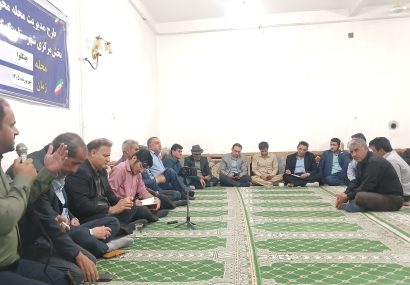نشست محلهمحور چنگلوا؛ مشکلات مردم در حضور مسئولان بررسی شد/ از بحران آب و جاده تا مدارس و درمانگاه
