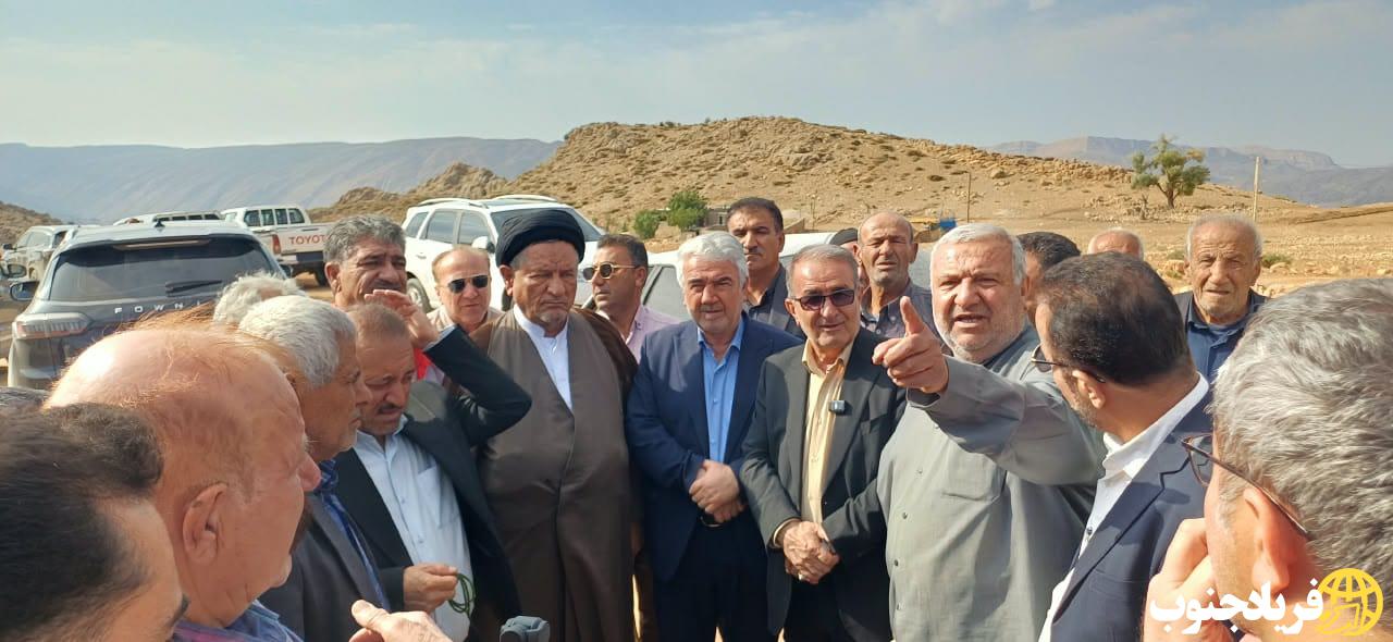 حضور مسئولان ارشدکهگیلویه وبویراحمد به «دمه» چرام  بعداز نیم قرن|آیا طلسم فراموش شدن شکسته می شود
