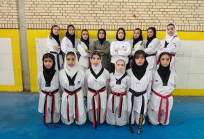 صعود تیم تکواندو لنده به فینال لیگ کشوری نونهالان