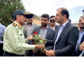 قدردانی فرماندار دنا از نیروی انتظامی در هفته فراجا