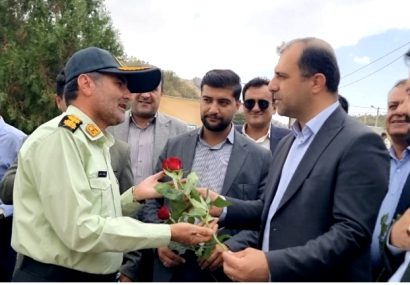 قدردانی فرماندار دنا از نیروی انتظامی در هفته فراجا