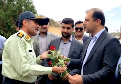 قدردانی فرماندار دنا از نیروی انتظامی در هفته فراجا