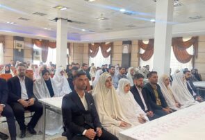 آیین جشن ازدواج سربازان و کارکنان سپاه فتح استان